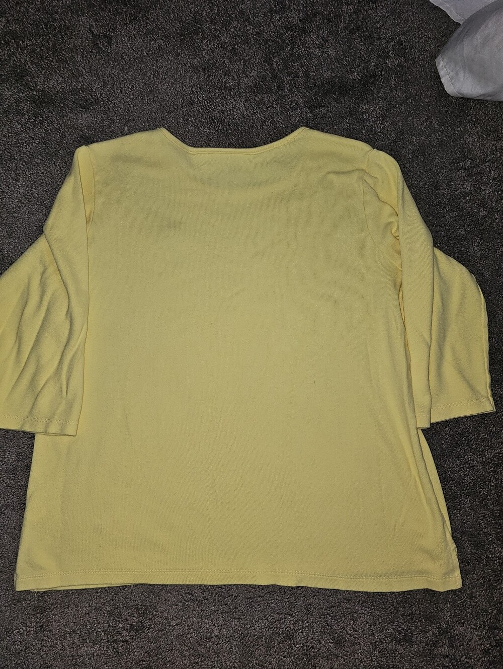 Quacker Factory Lot Of 4 - 100% Cotton 3/4 Sleeve Rhinestone Sparkle Shirts Sz L - Picture 11 of 16